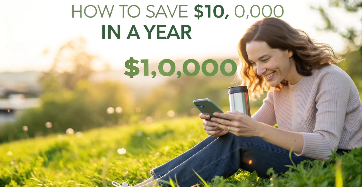 How to Save $10,000 in a Year: 9 Proven Strategies That Actually Work