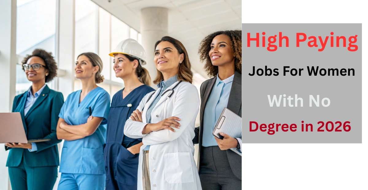 14 High Paying Jobs For Women With No Degree in 2026