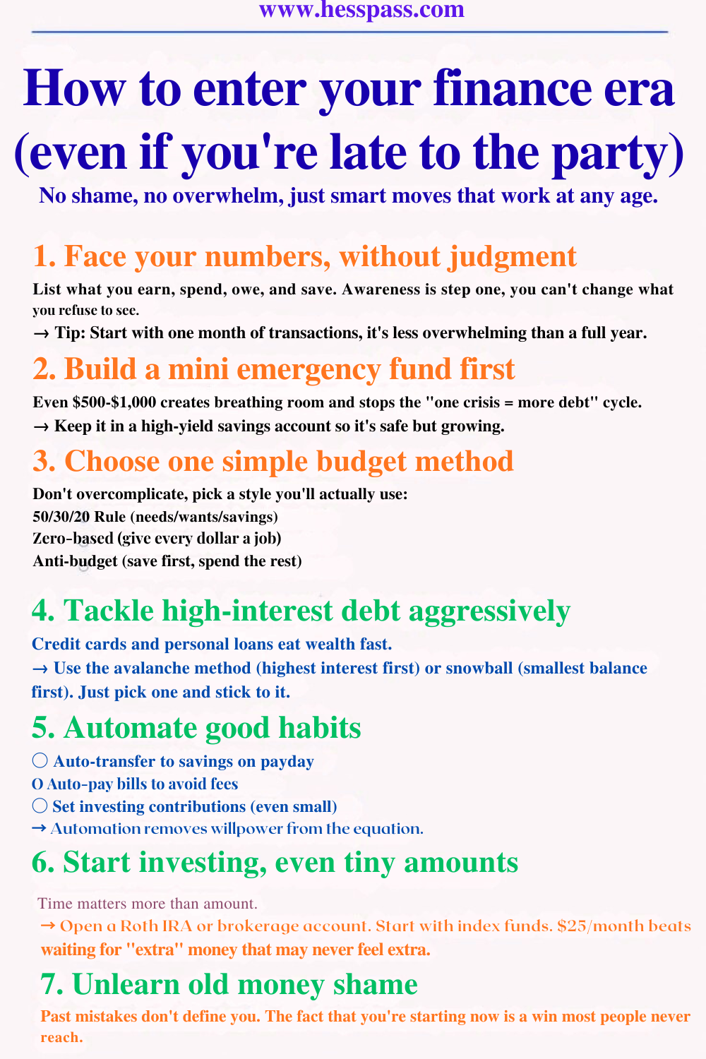 start your finance era