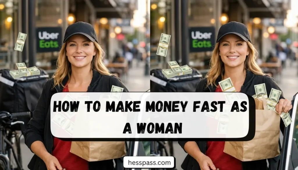 How to Make Money Fast as a Woman