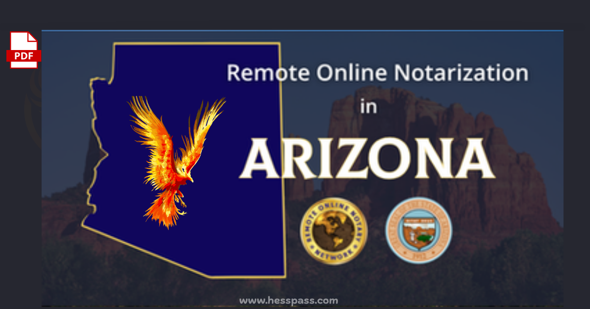 Online Notary Service For Arizona: 5 Best Benefits